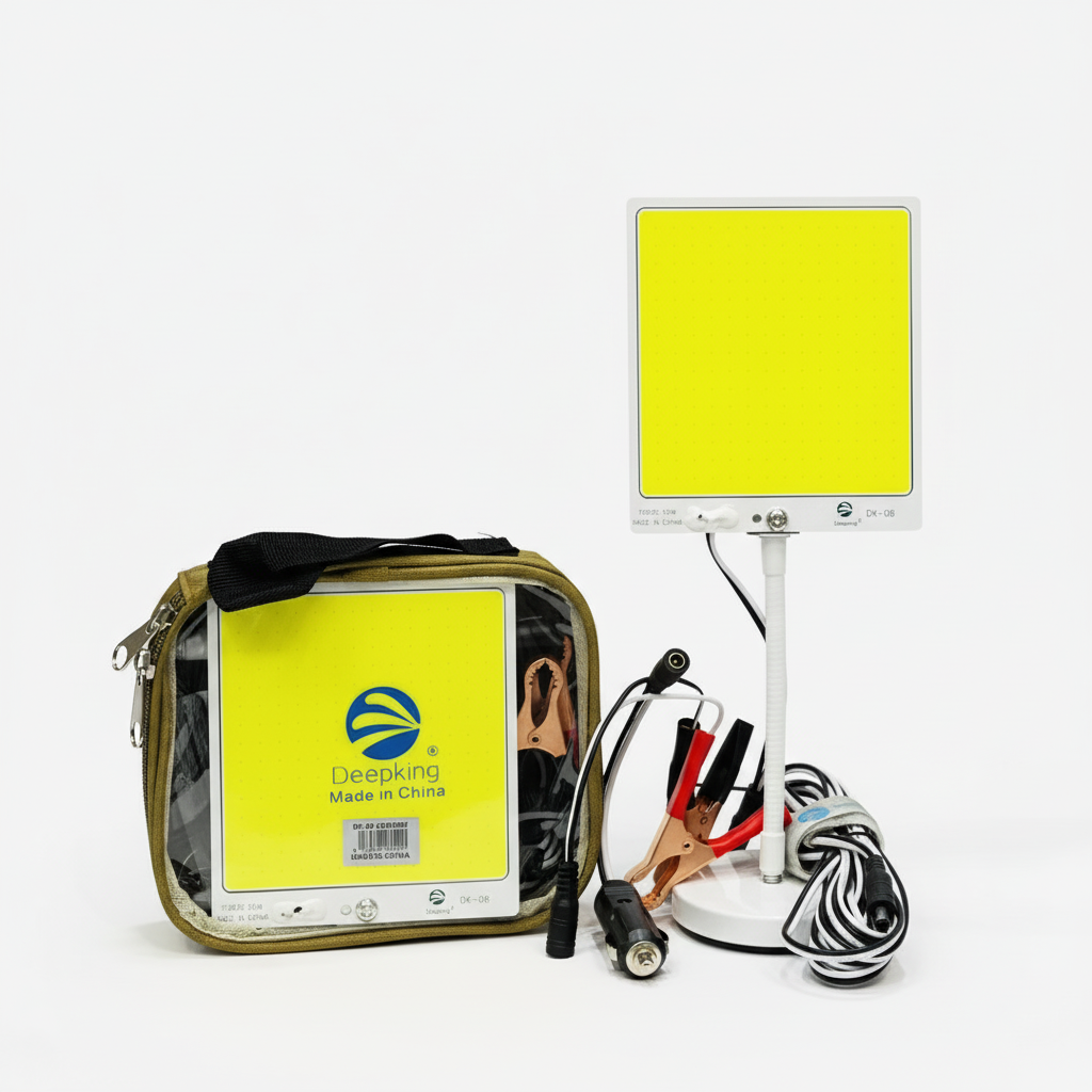 چراغ  ماشینی کمپی کیفی دیپ کینگ مدل DK-08