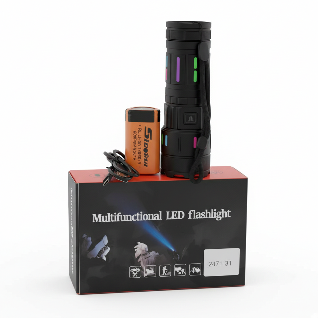 چراغ قوه پلیسی RL زوم دار کد 31-2471