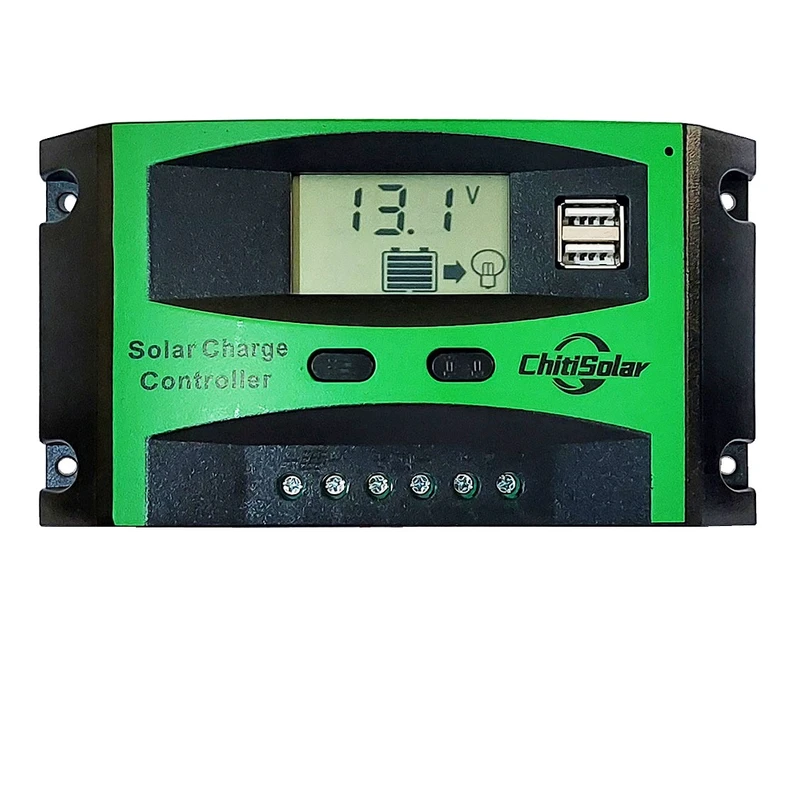 شارژ کنترلر دیجیتال خورشیدی چیتی سولار PWM-10A
