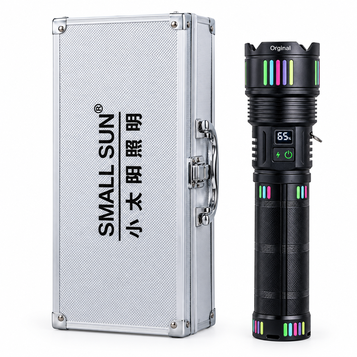 چراغ قوه اسمال سان مدل ZY-T600 pro اورجینال