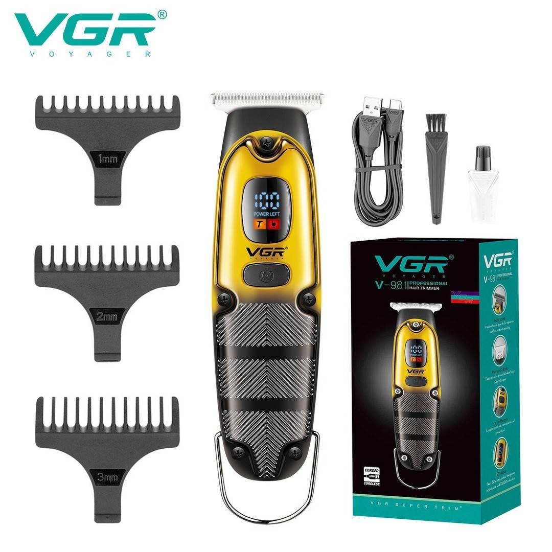 ماشین اصلاح و ریش تراش سر و صورت VGR مدل V981 ضد زنگ