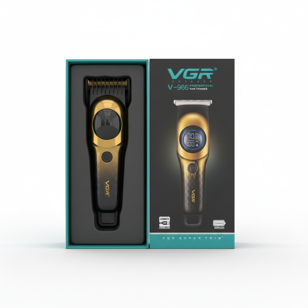 ماشین اصلاح و ریش تراش سر و صورت VGR مدل V966 ضد زنگ