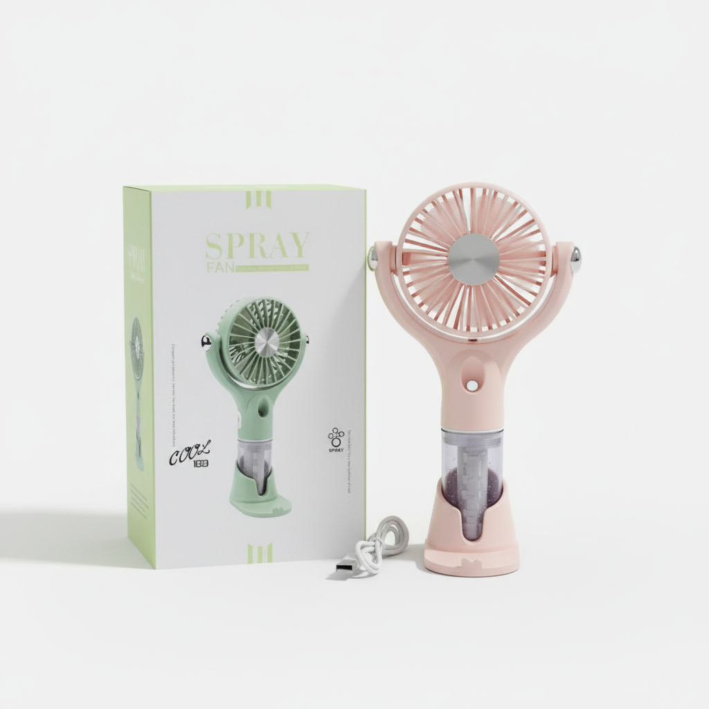 پنکه شارژی دستی مه پاش مدل LX633Y