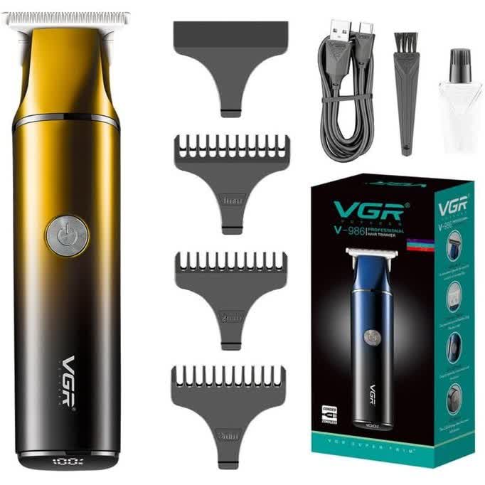 ماشین اصلاح و ریش تراش سر و صورت VGR مدل V986 ضد زنگ